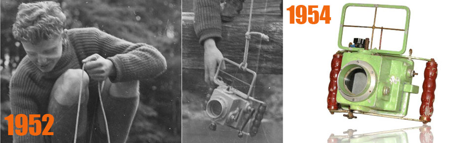 Arnold Stepanek and an early SUBAL housing, 1952 and 1954